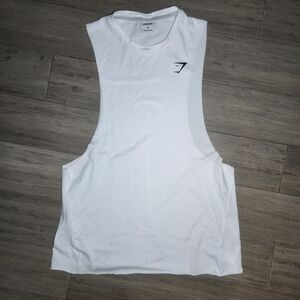 Gymshark White Tank Top